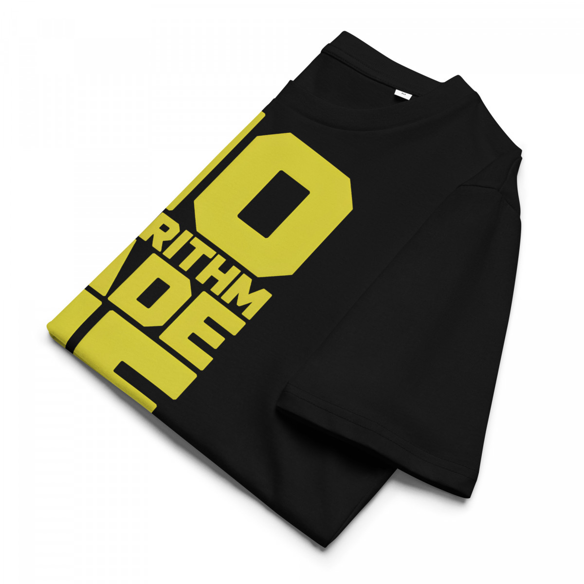 ZYPHAX™ “NO ALGORITHM MADE ME” Black Streetwear T-Shirt – Premium Organic Cotton - Image 6