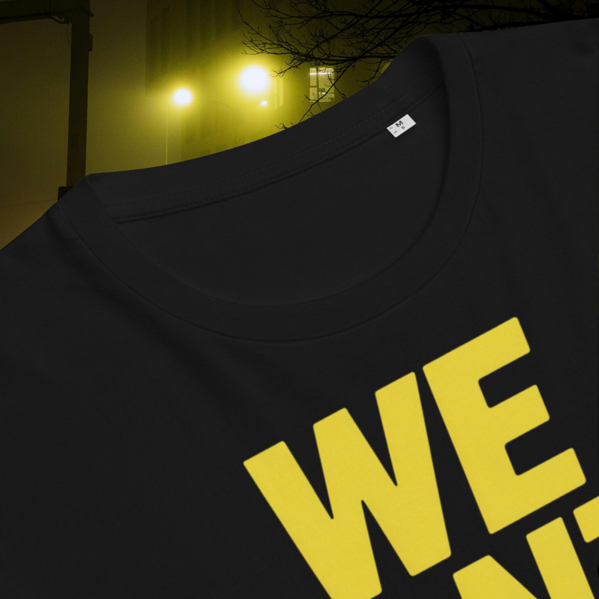 ZYPHAX™ “WE DON'T FIT THE TEMPLATE” Black Streetwear T-Shirt – Premium Organic Cotton - Image 3